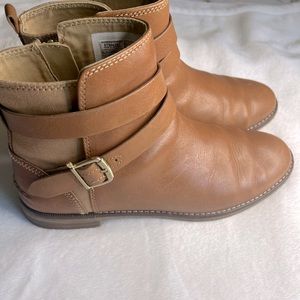 SPERRY STS84387 Women's Seaport Shackle Leather Boot Tan